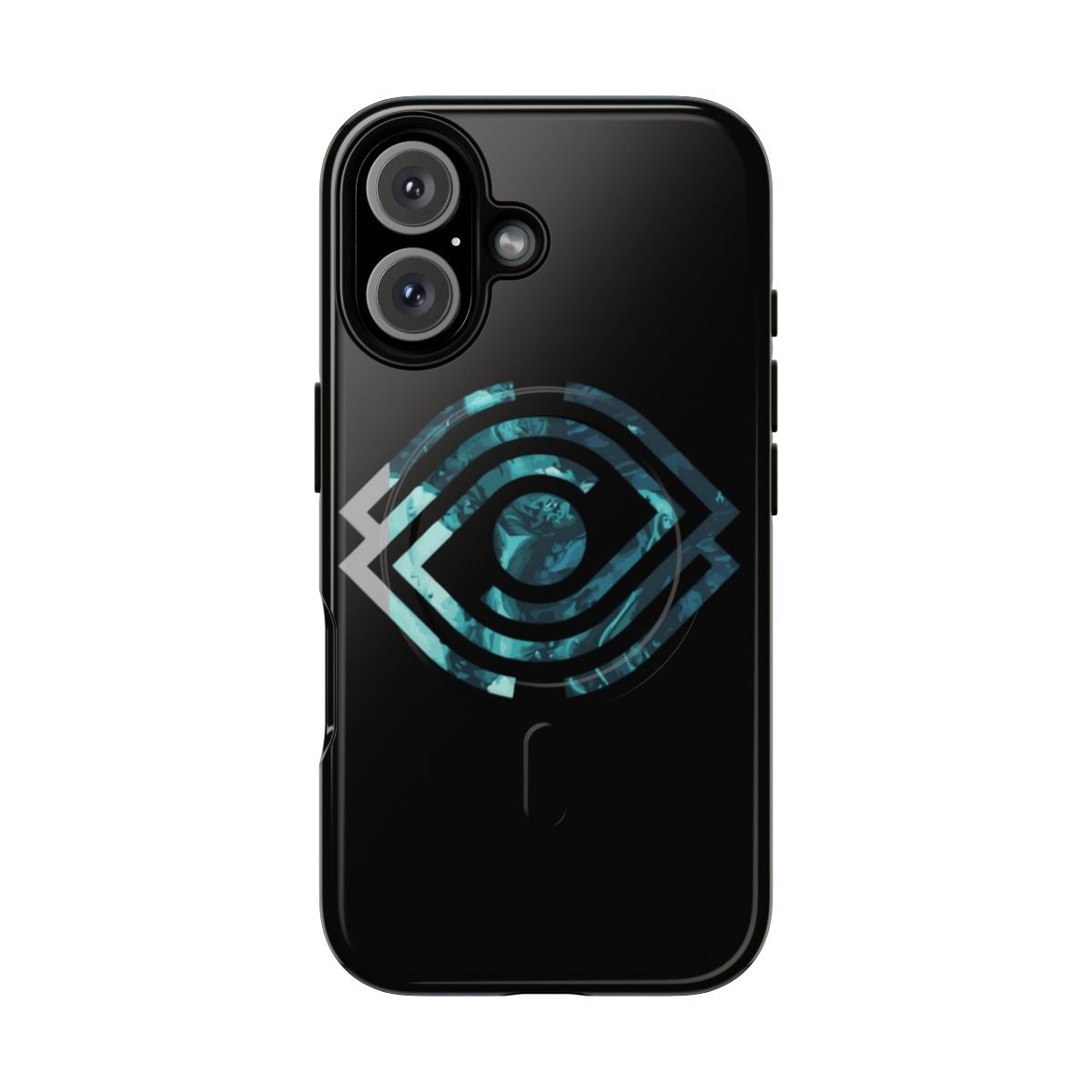 Spiritbox inspired magnetic tough phone case with logo design