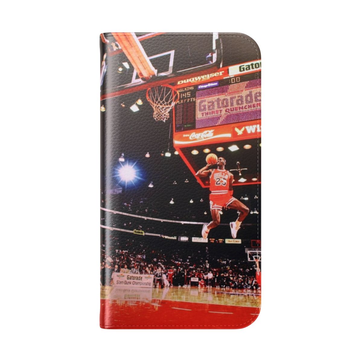 Sporty MJ23 Inspired Flip Cover Phone Case - Folded Back