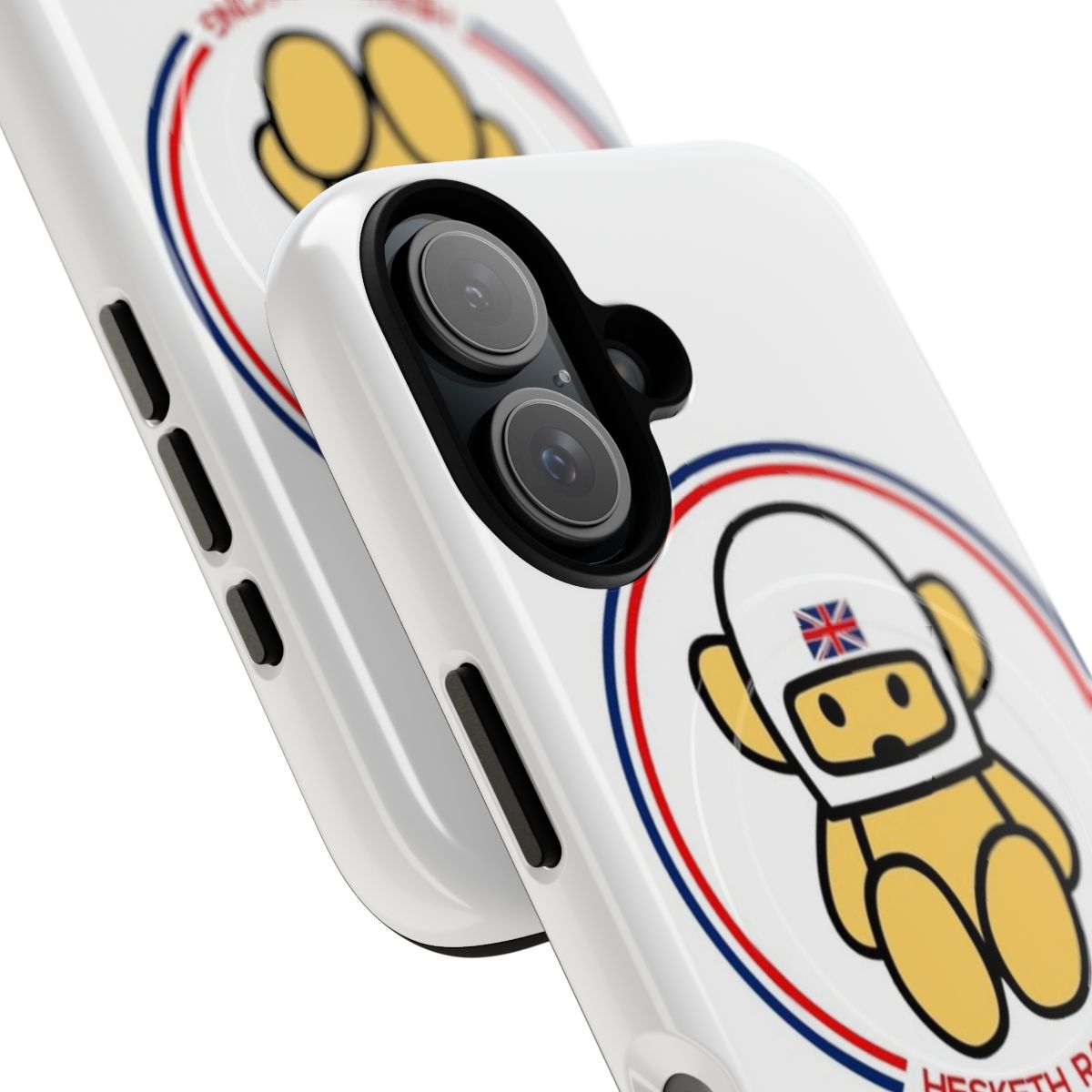 Hesketh Racing Inspired Magnetic Tough Phone Case - Detail