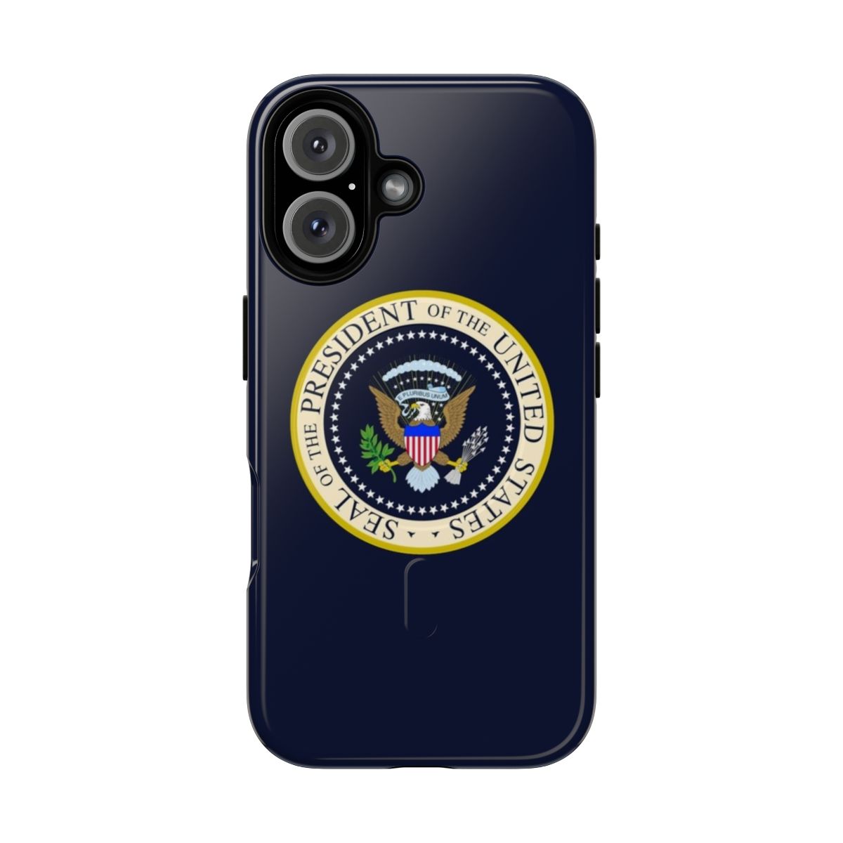 Magnetic tough case featuring the official Presidential Seal of the United States