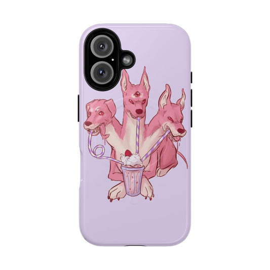 Pastel, surreal, paranormal, and mythical-inspired strawberry phone case