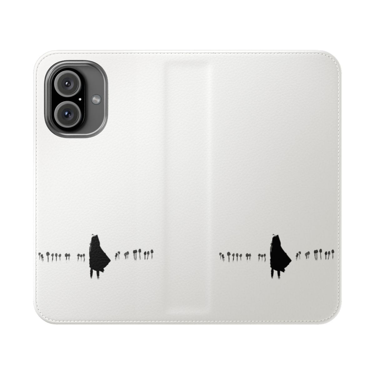 Stylized image of Ahsoka Tano from Star Wars Clone Wars on a phone case