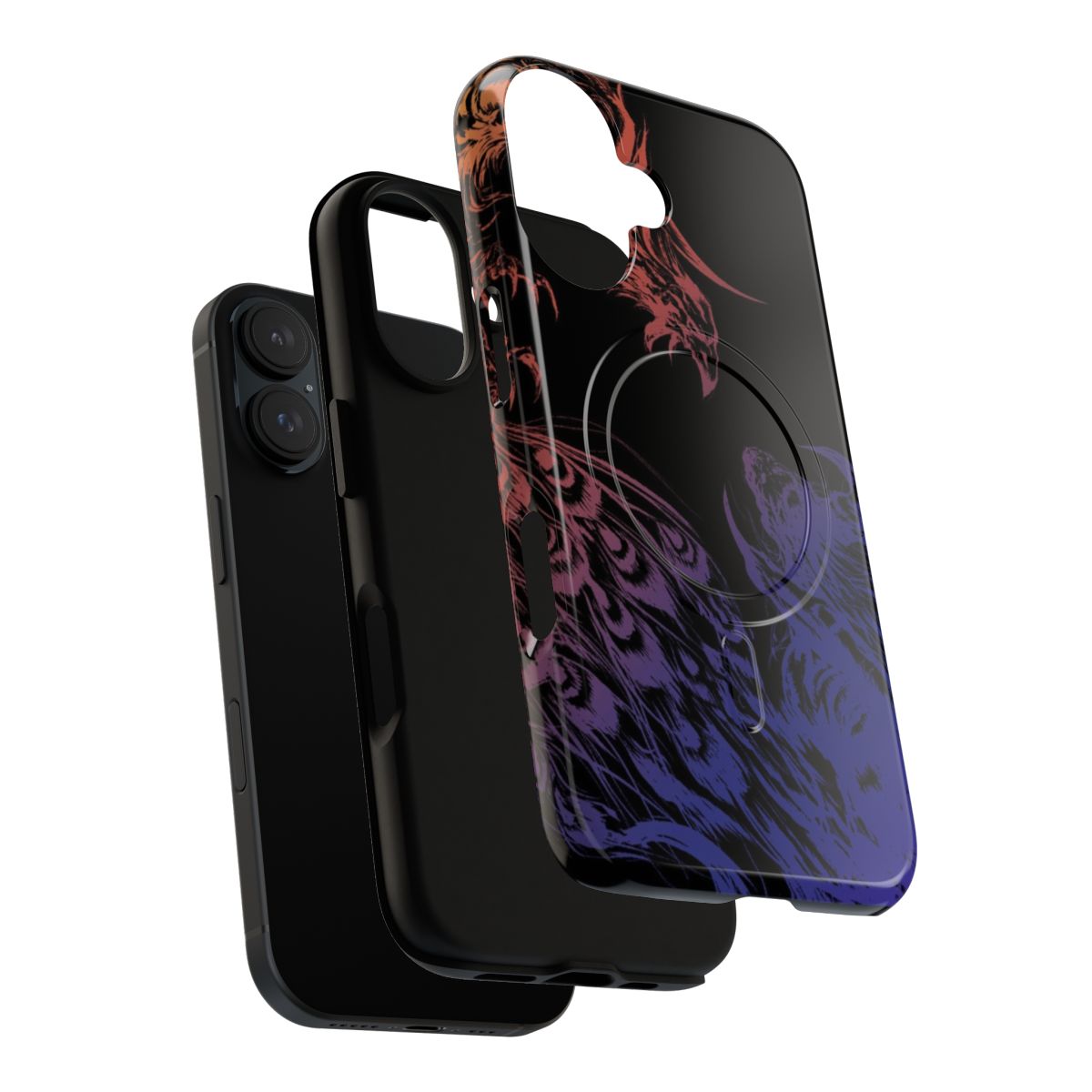 Durable and stylish magnetic tough phone case featuring Final Fantasy XVI designs - Layers