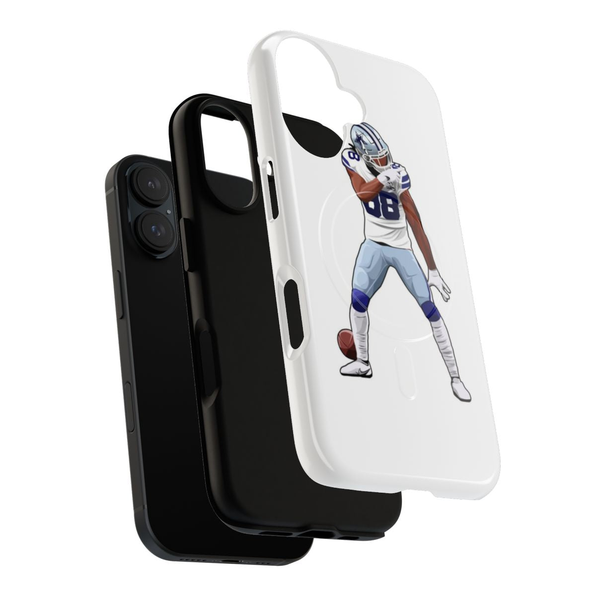 CeeDee Lamb phone case with number 88 and football design - Layers