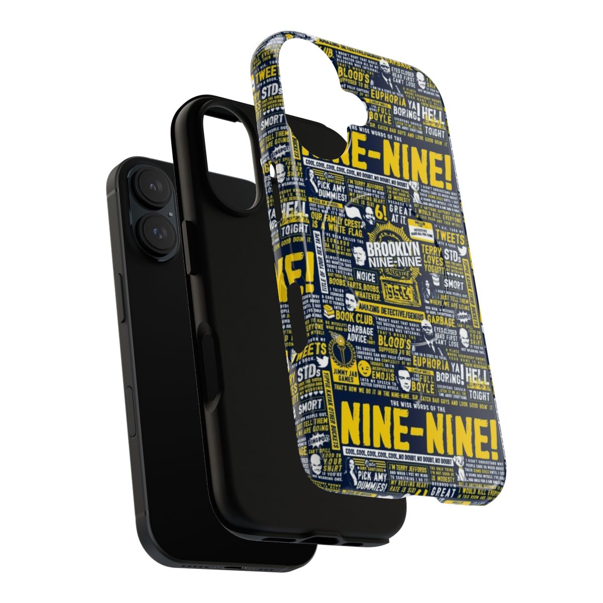 Brooklyn Nine-Nine inspired magnetic tough phone cases - Layers