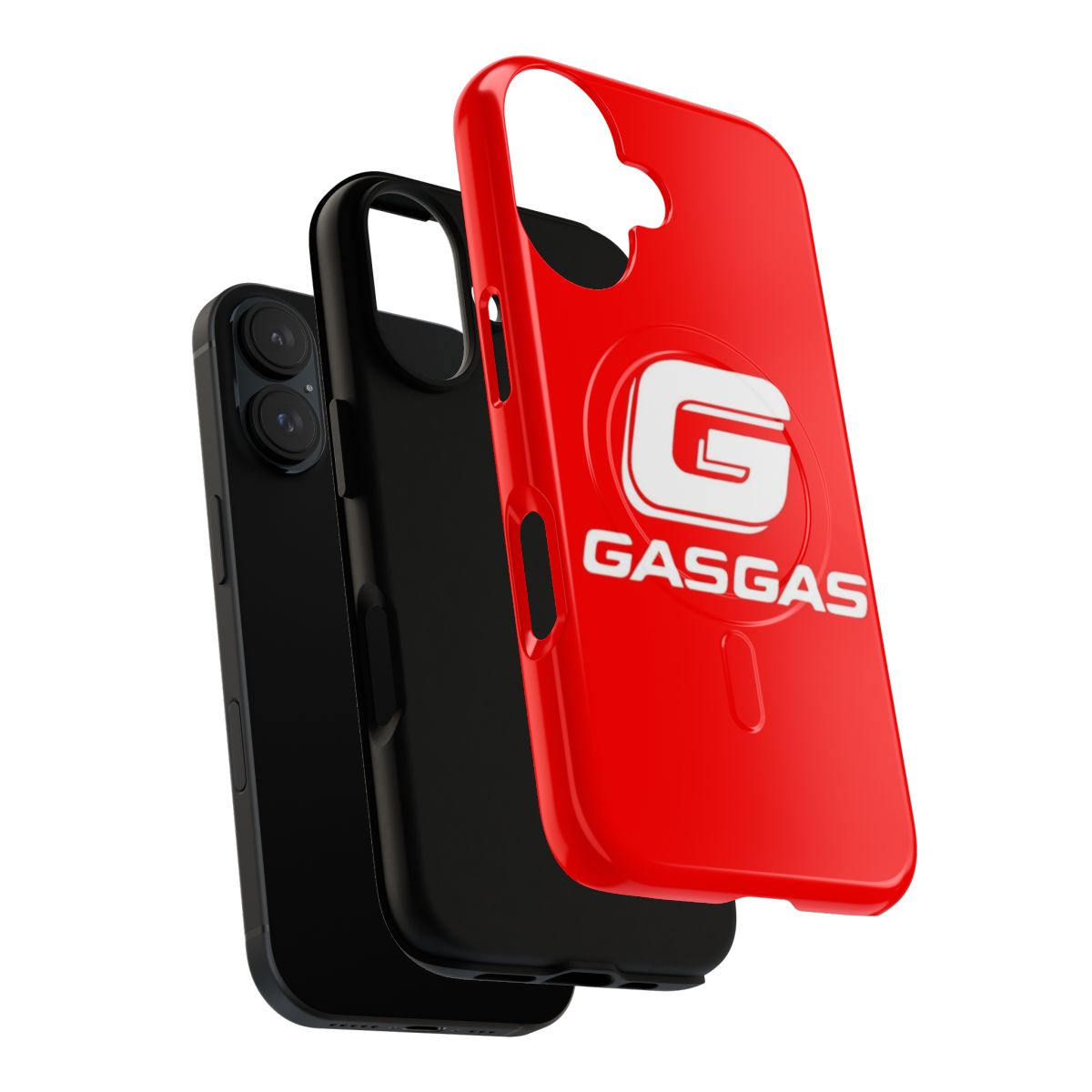 Tough phone case with GasGas motorcycle logo and design - Layers