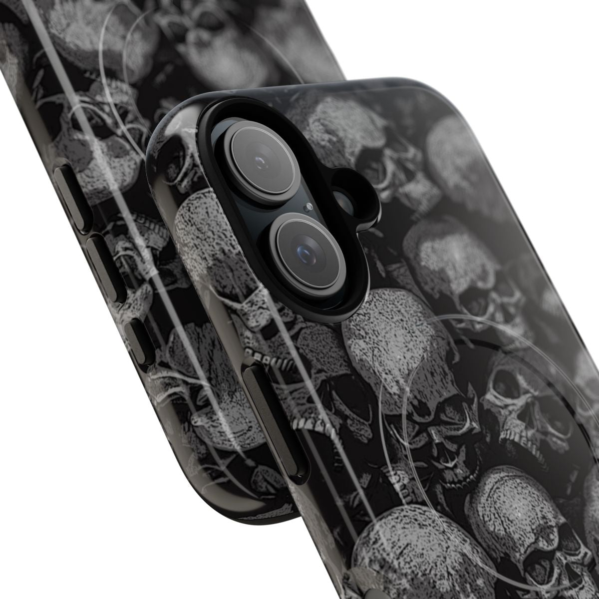 Stylish Gothic Tough Magnetic Phone Case - Detail