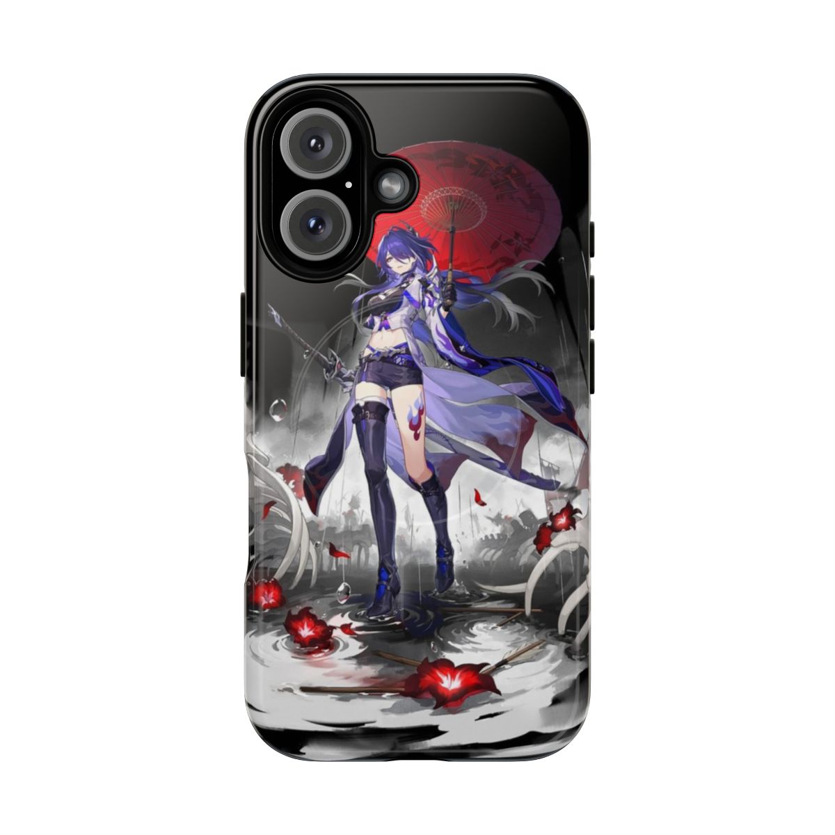 Honkai: Star Rail Acheron inspired anime style magnetic phone case