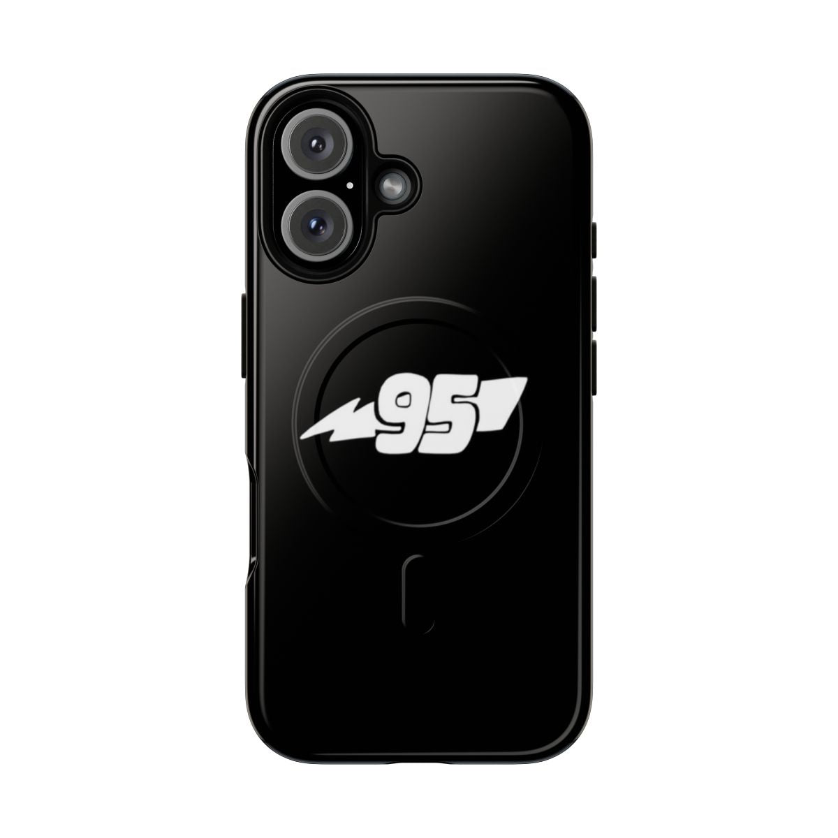 Cars 3 inspired phone case with magnetic closure and tough design