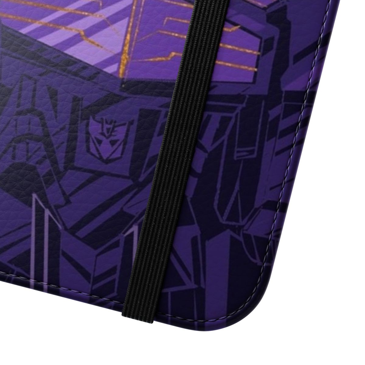 Shockwave-themed flip cover phone case for your mobile device - Close Up