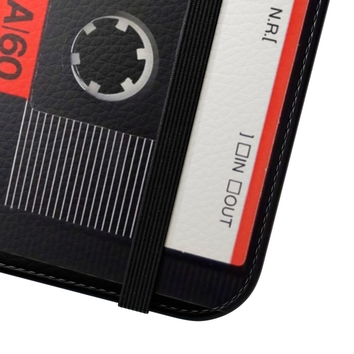 Vintage Cassette-Inspired Phone Case for Android - Close Up