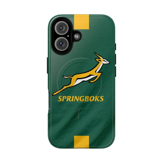 Durable and Stylish South Africa Springboks Rugby Phone Case