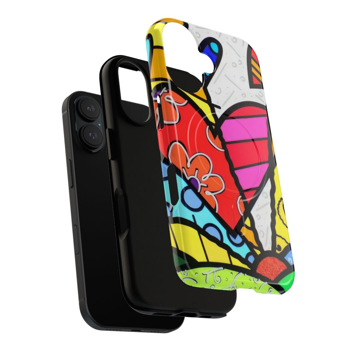 Vibrant, colorful, and contemporary art-inspired phone case - Layers