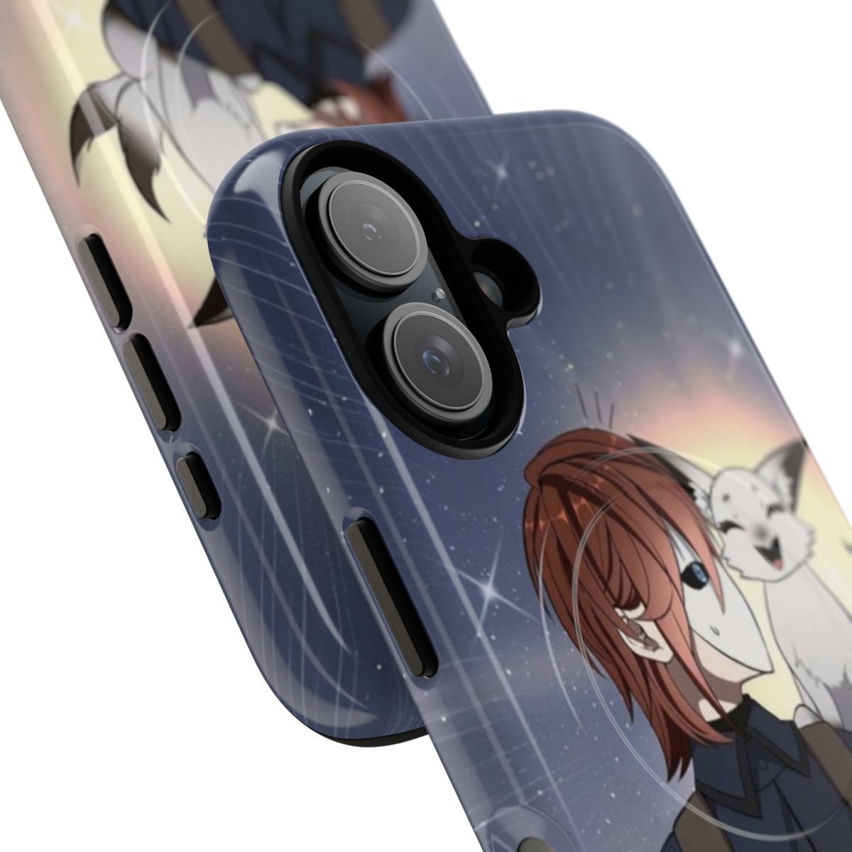 Magnetic tough phone case featuring Sylvie Arthur from the popular manhwa "The Beginning After the End" - Detail