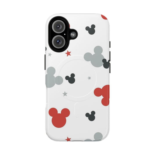 Disney-themed patterned magnetic tough phone case