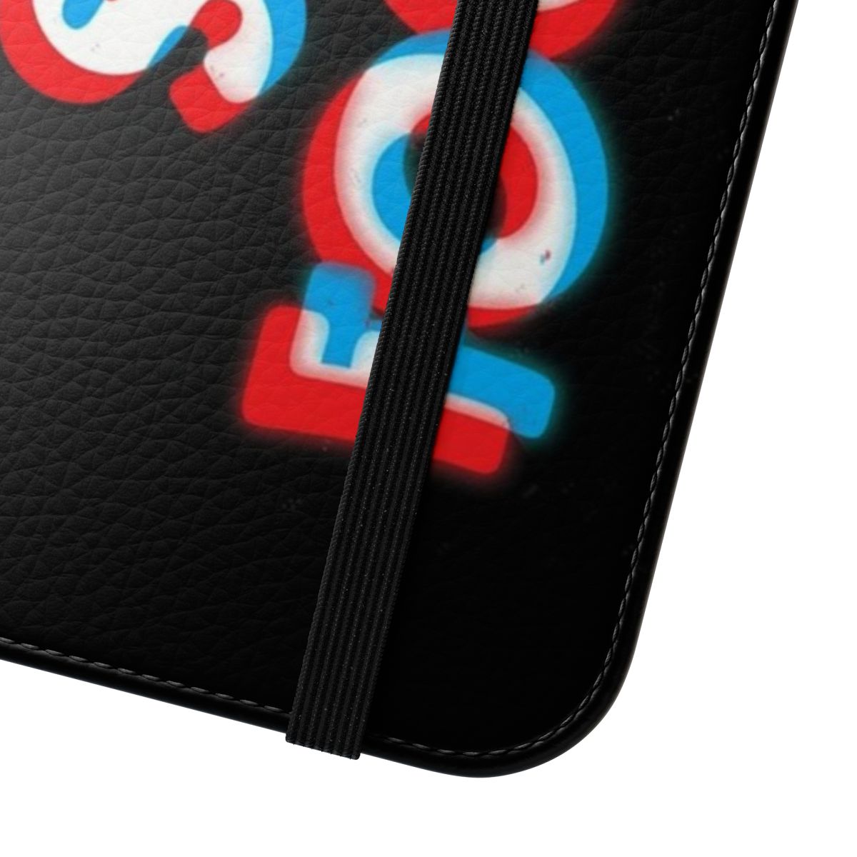 Stylish minimalist phone case with unique typography design - Close Up