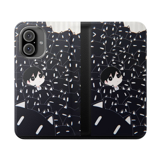 Vibrant Omori-themed phone case with game art