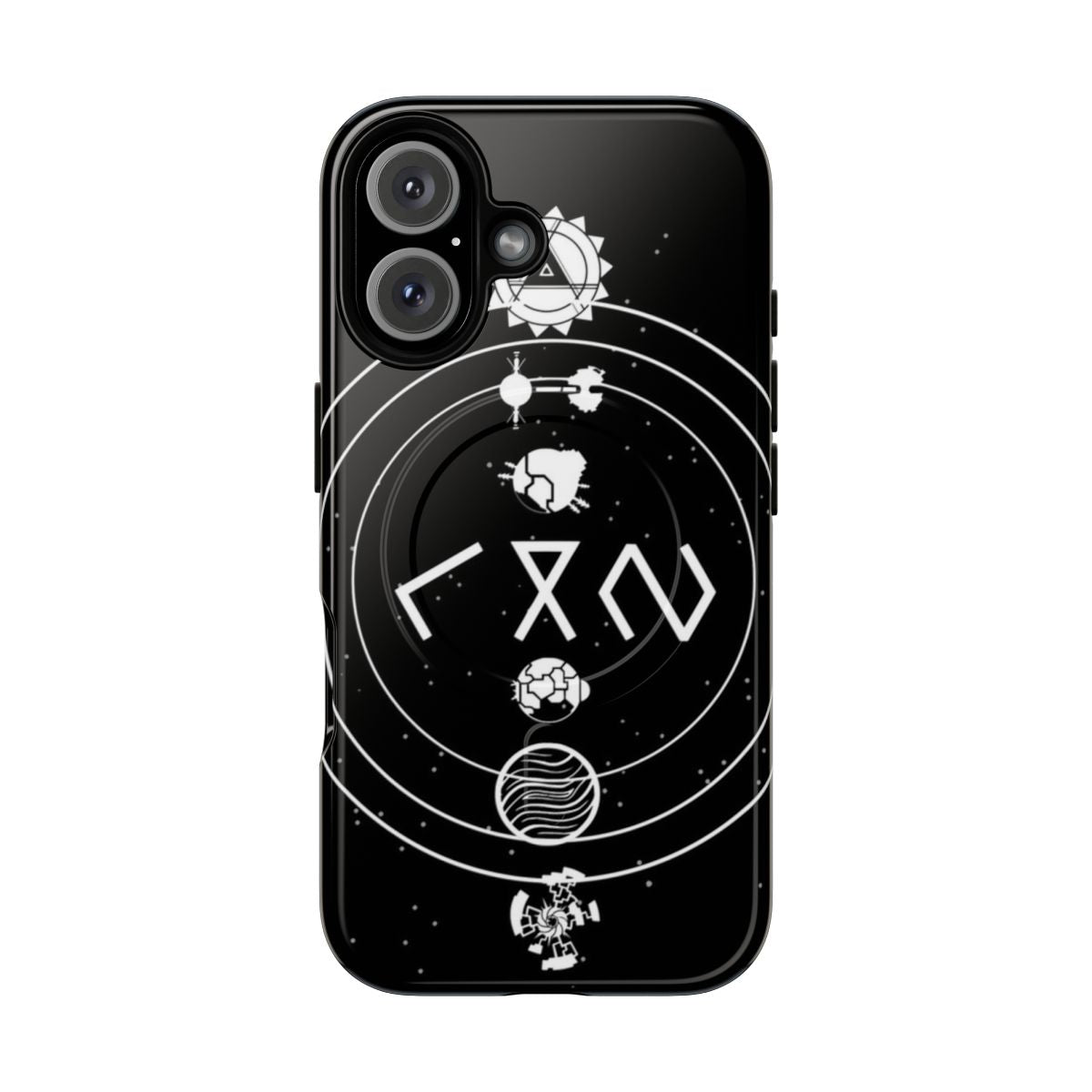 Detailed Magnetic Tough Phone Case for Outer Wilds Fans