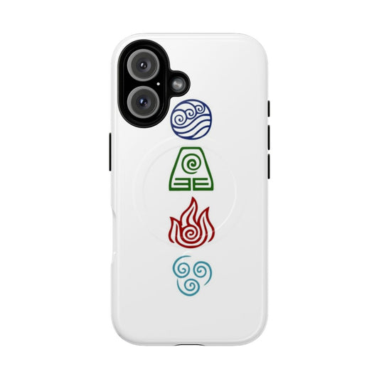 Four Elements Magnetic Tough Phone Case with Avatar Inspired Design