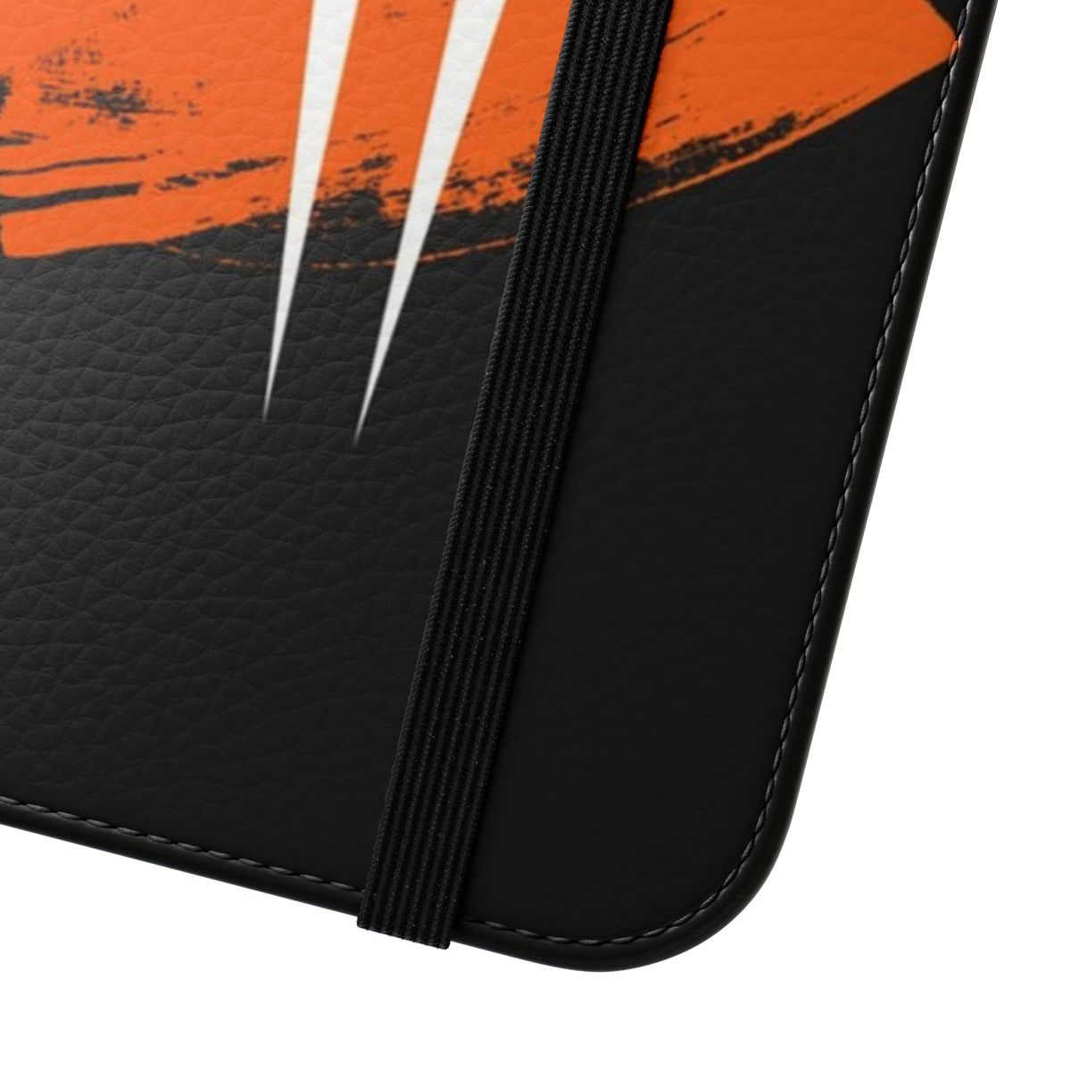 Stylish flip cover phone case with Star Wars-inspired design - Close Up