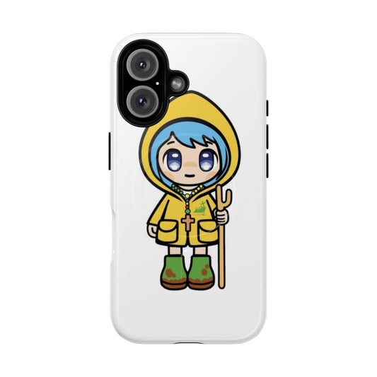 Luce the Vatican Mascot Chibi Design on Magnetic Tough Phone Case