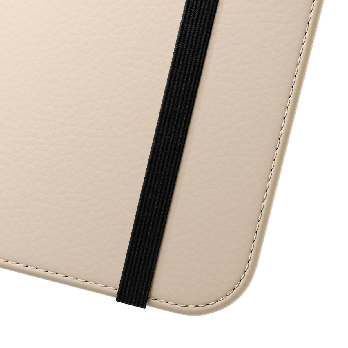 Tan Beige Minimalist Flip Phone Case Cover - Close Up