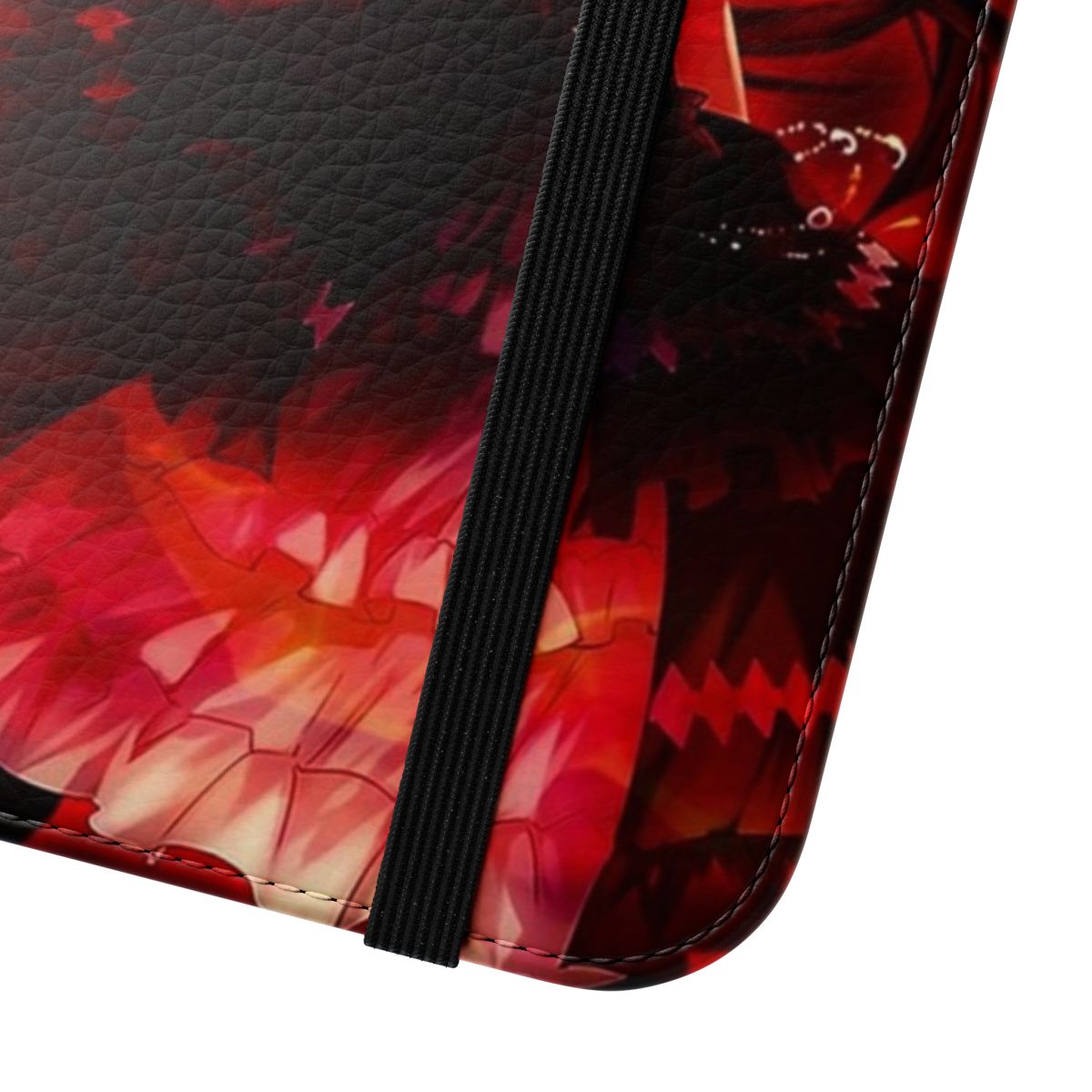 Kurumi Tokisaki Date A Live Anime Flip Cover Phone Case - Close Up