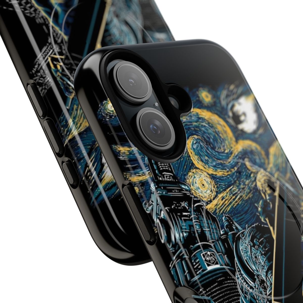 Starry Magnetic Tough Phone Case with Final Fantasy Designs - Detail