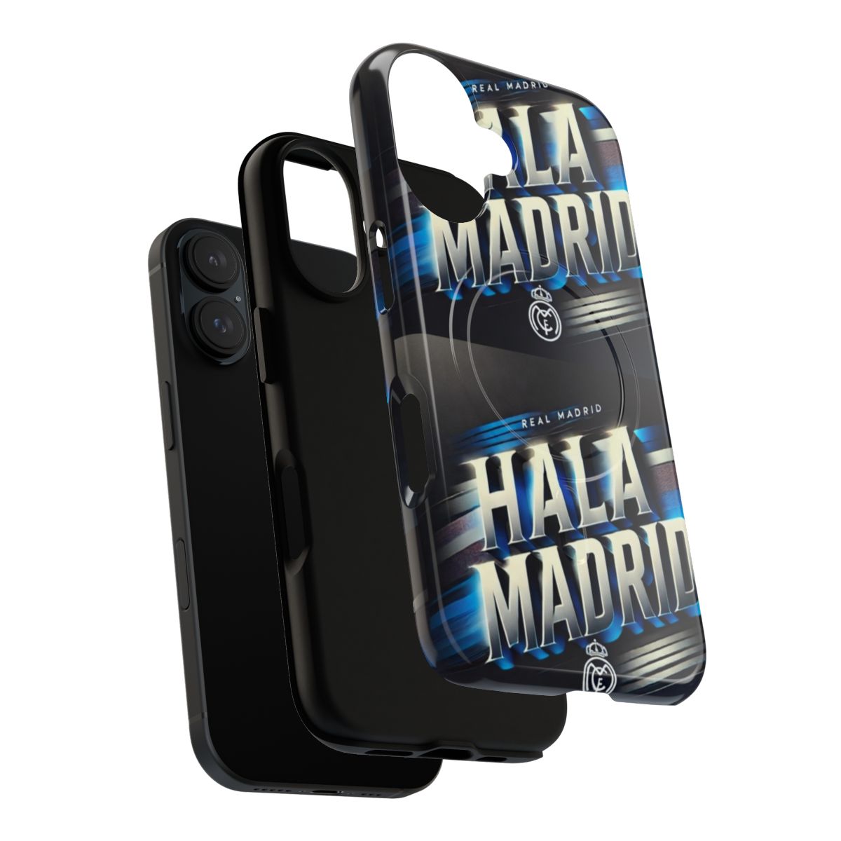 Magnetic phone case with Real Madrid-inspired design - Layers