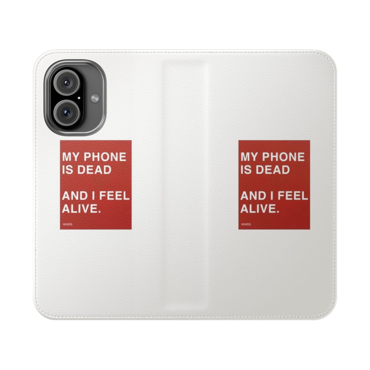 Stylish flip cover phone case for dead mobile phones