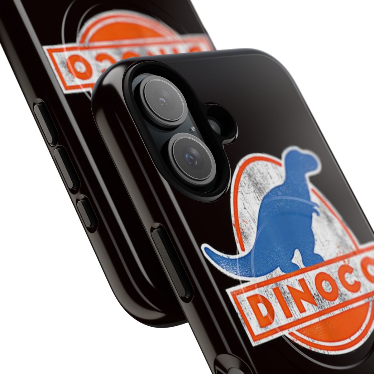 Dinosaur-themed magnetic and tough phone case - Detail