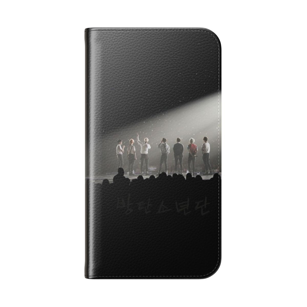 Bangtan Sonyeondan (BTS) K-Pop Inspired Flip Cover Phone Case - Folded Back