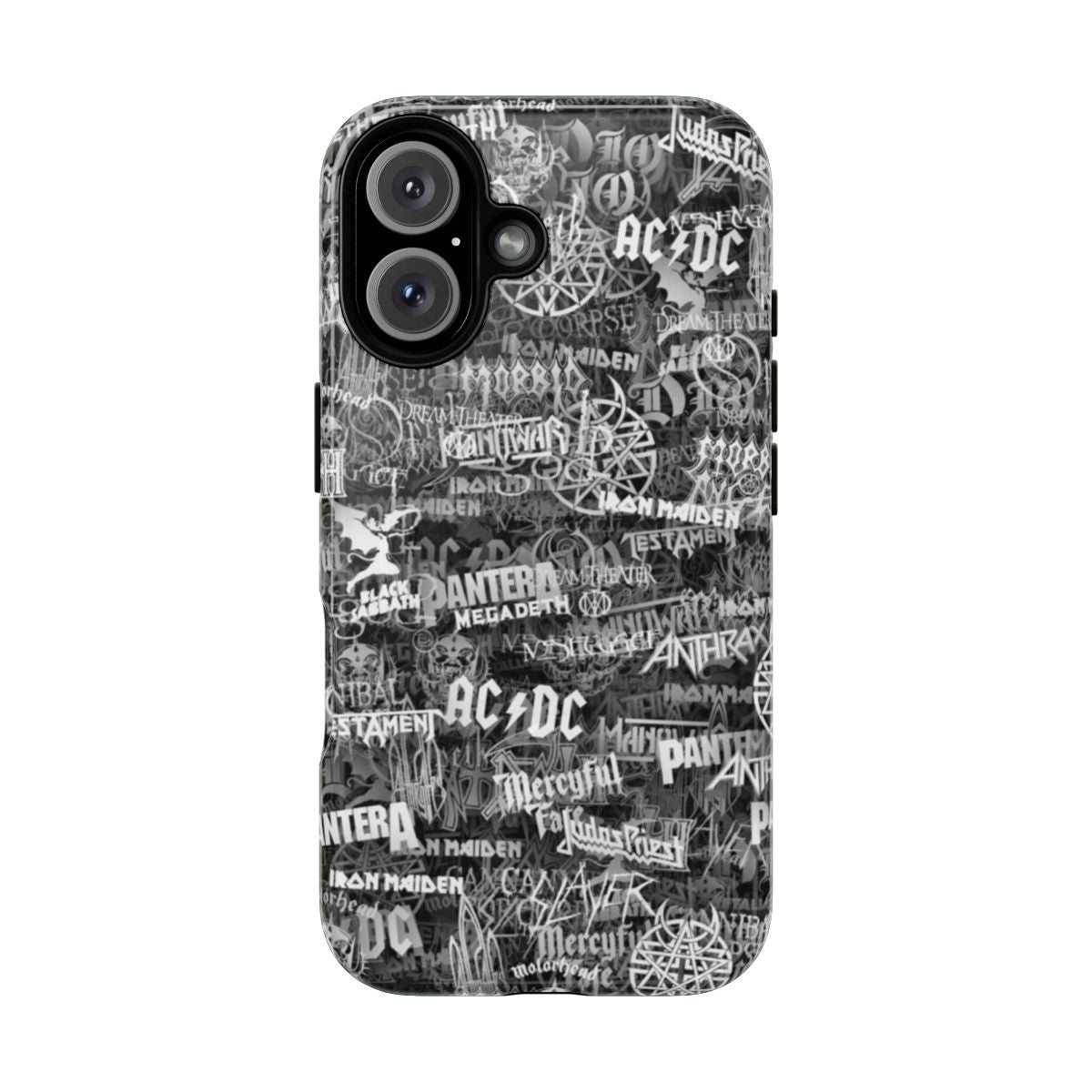 Heavy metal band-themed magnetic tough phone case