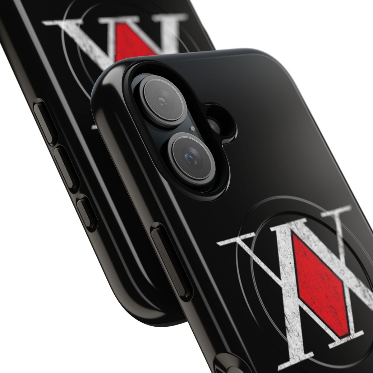 Magnetic tough phone case with the iconic Hunter x Hunter symbol - Detail