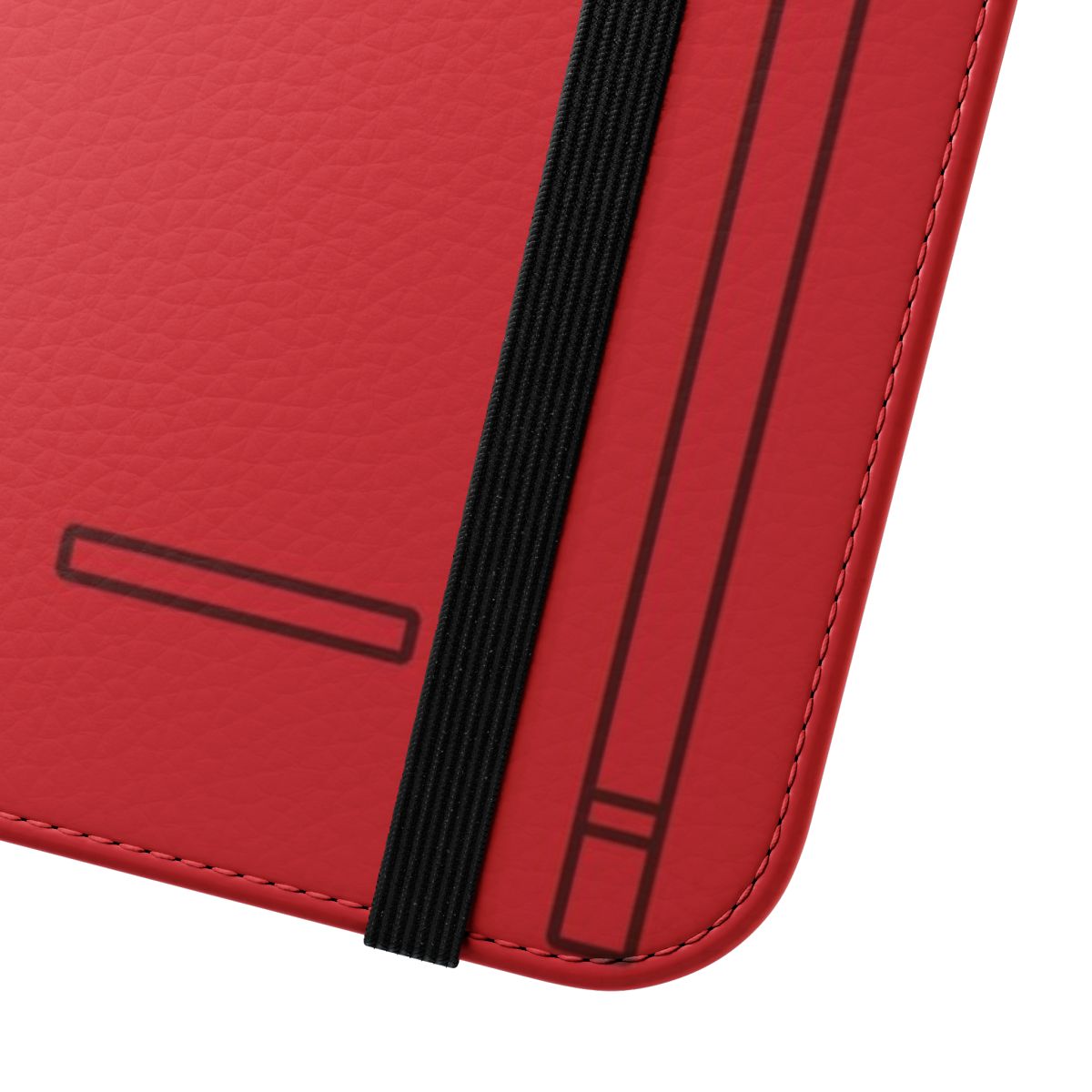 Pokedex-themed flip cover phone case for Generation 1 Pokemon fans - Close Up