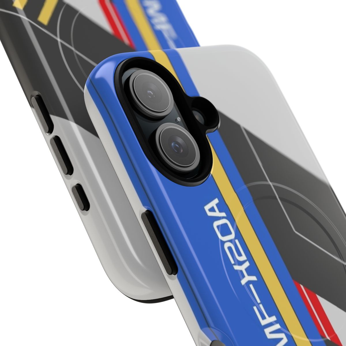 Gundam Strike Freedom-inspired magnetic tough phone case - Detail