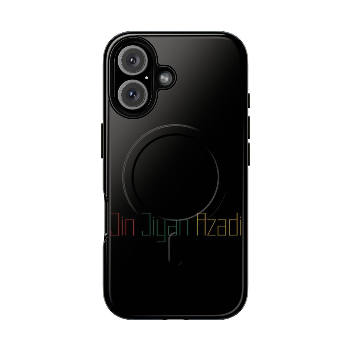 Jin Jiyan Azadi themed magnetic tough phone case