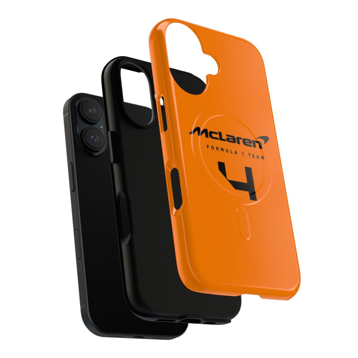 Magnetic tough phone case featuring McLaren Formula 1 driver Lando Norris - Layers