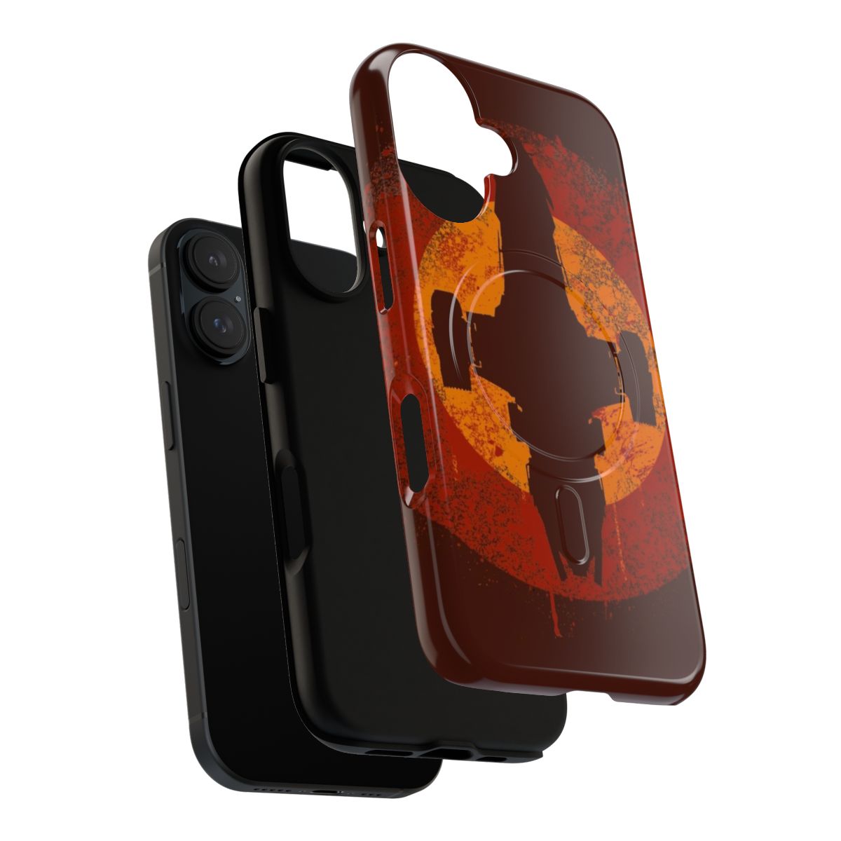 Serenity Eclipse Magnetic Protective Phone Case for Firefly and Sci-Fi Fans - Layers