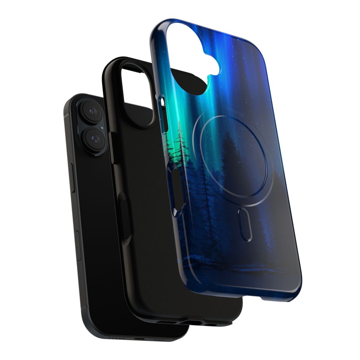 Glow-in-the-Dark Magnetic Tough Phone Case for Nightsky - Layers