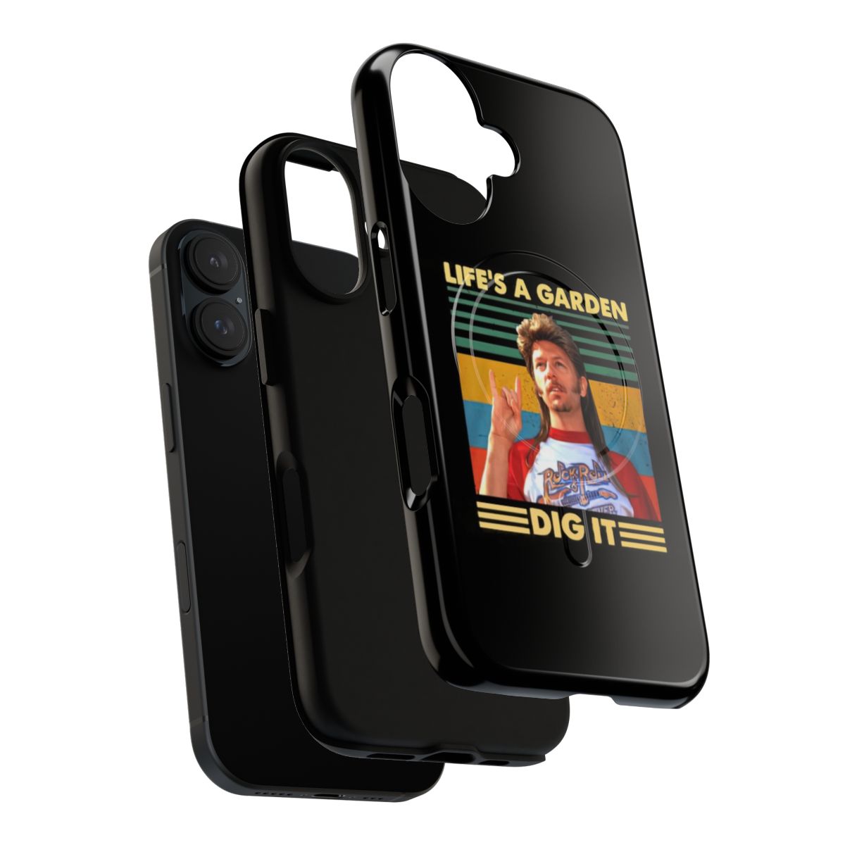 Garden Life Magnetic Tough Cases - Durable phone case with a humorous Joe Dirt-inspired design - Layers