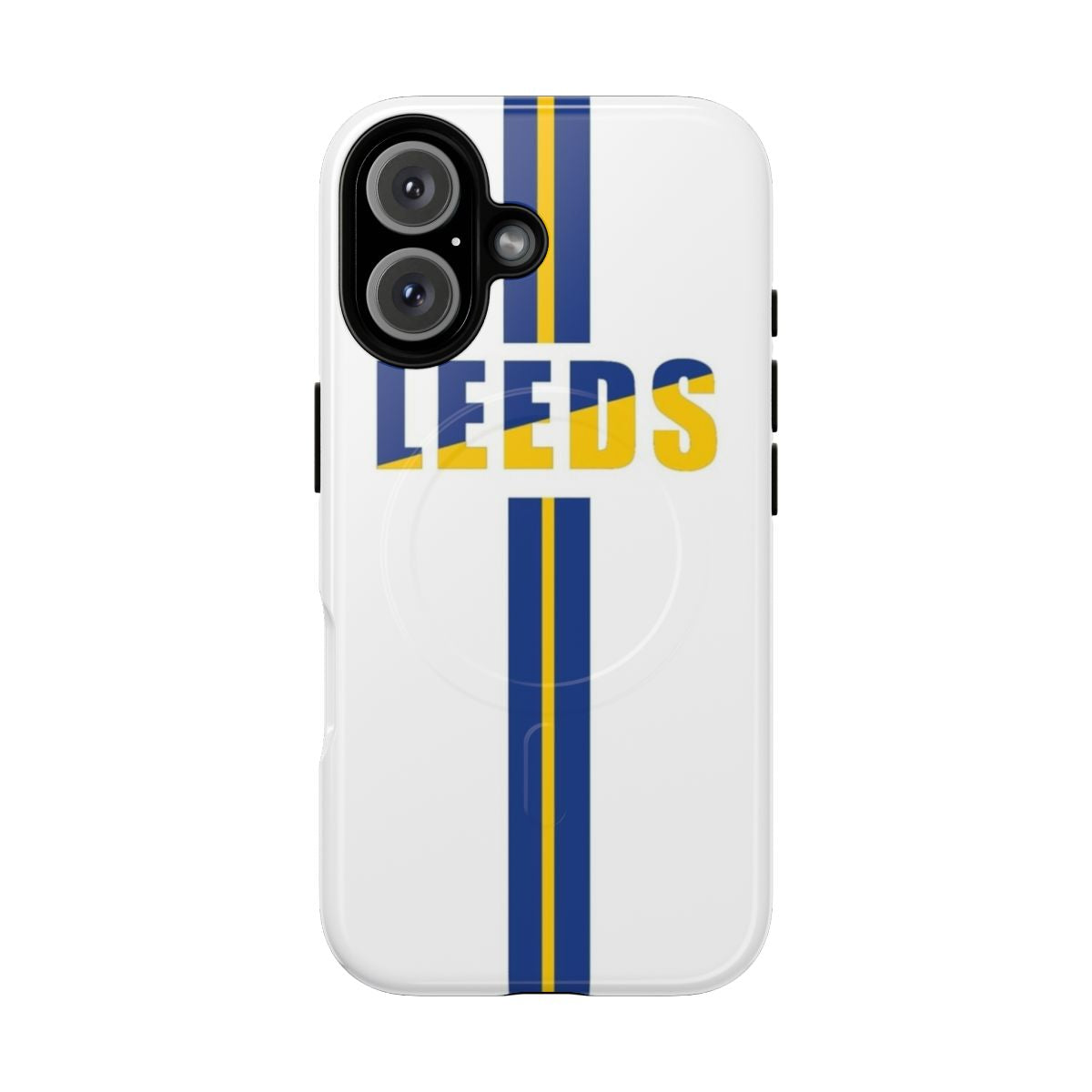 Leeds United themed magnetic tough phone case