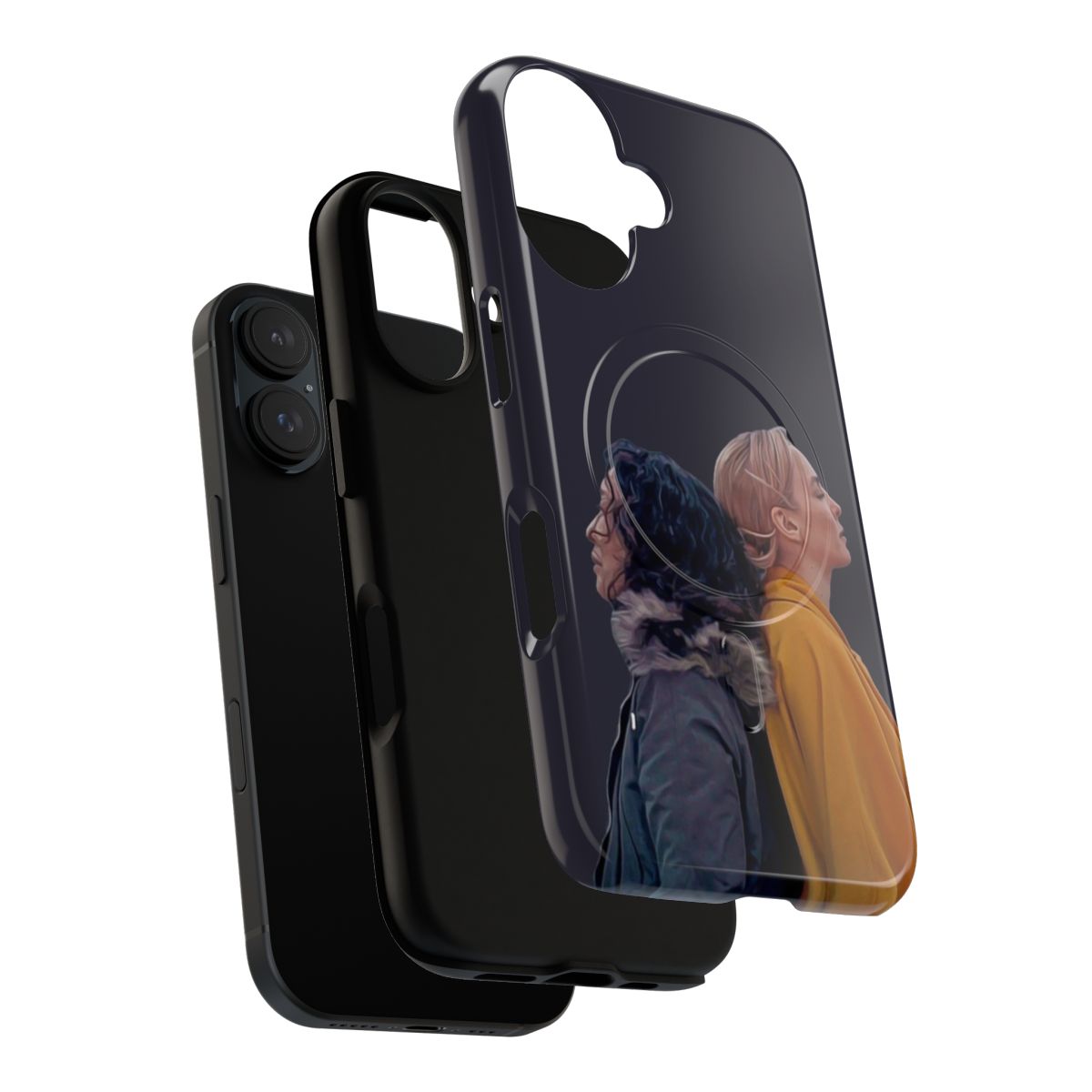 Magnetic tough phone case featuring the Villaneve bridge from the TV series Killing Eve - Layers