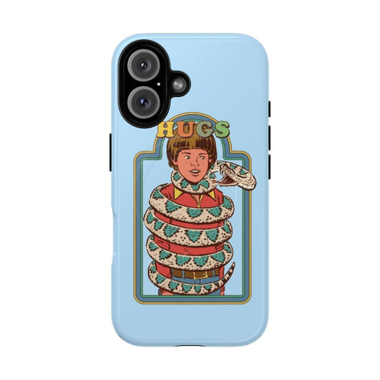 Colorful and unique magnetic phone cases featuring retro, vintage, and nature-inspired designs