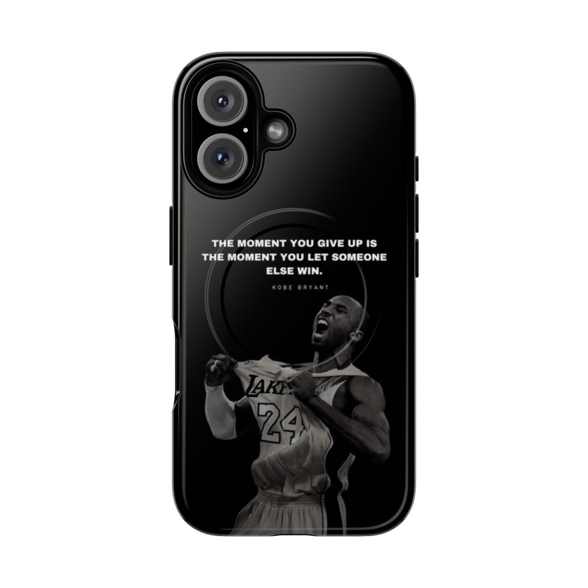 Kobe Bryant Inspired Motivational Portrait Phone Case