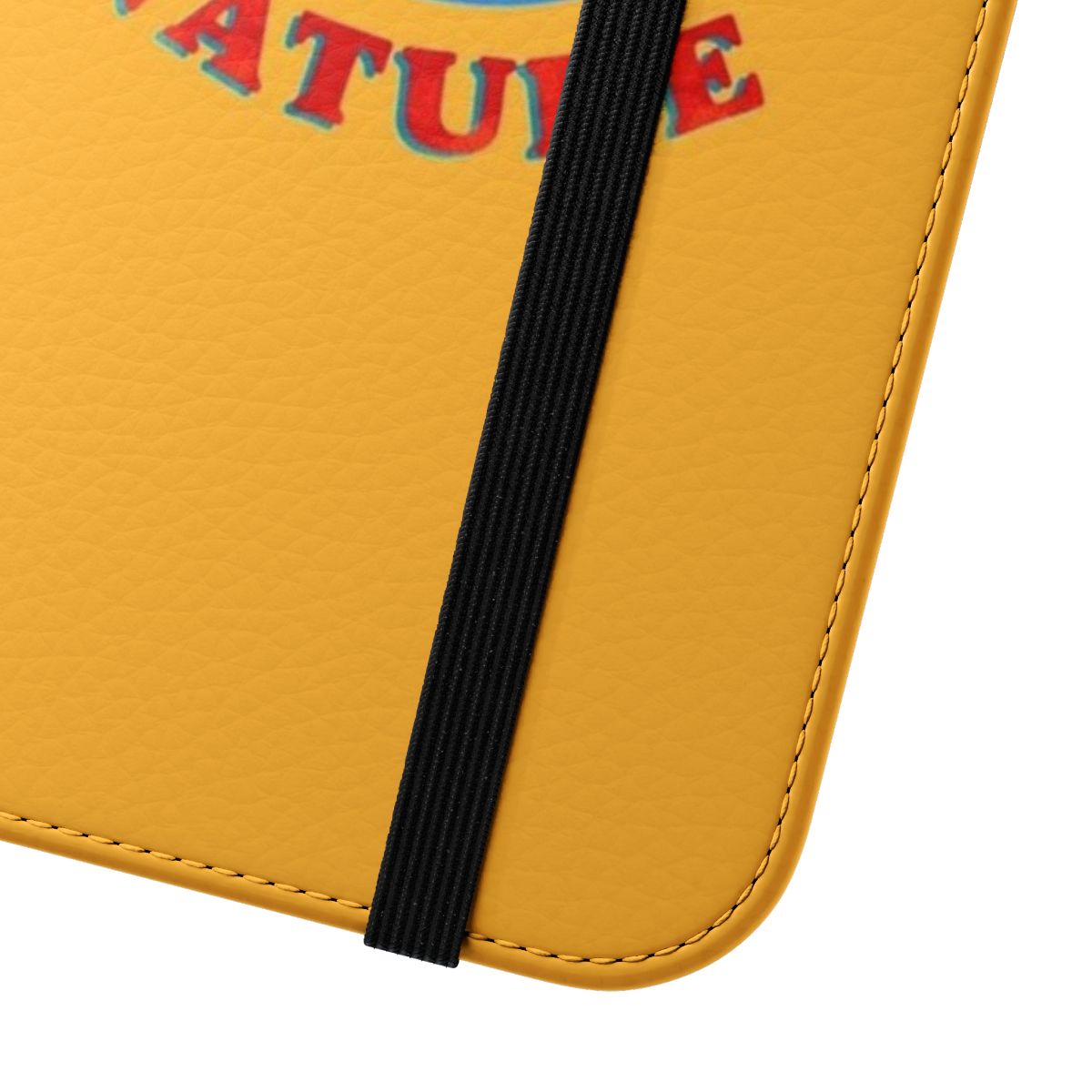 Vintage-style phone case with nature-inspired graphics and eco-friendly design - Close Up