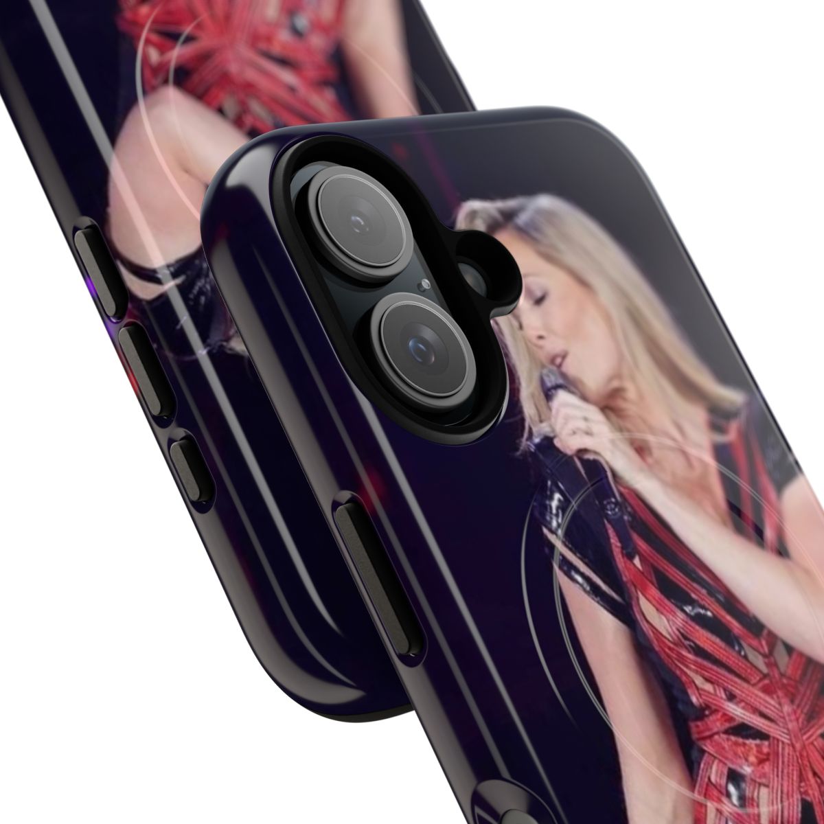 Helene Fischer aesthetic phone case with magnetic tough design - Detail