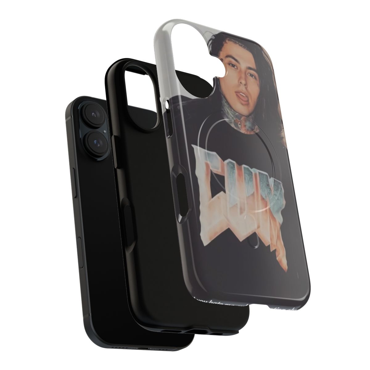 Ronnie Radke Inspired Magnetic Tough Phone Cases - Layers