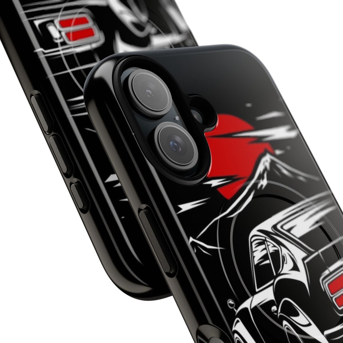 Datsun 240z inspired magnetic tough phone case - Detail