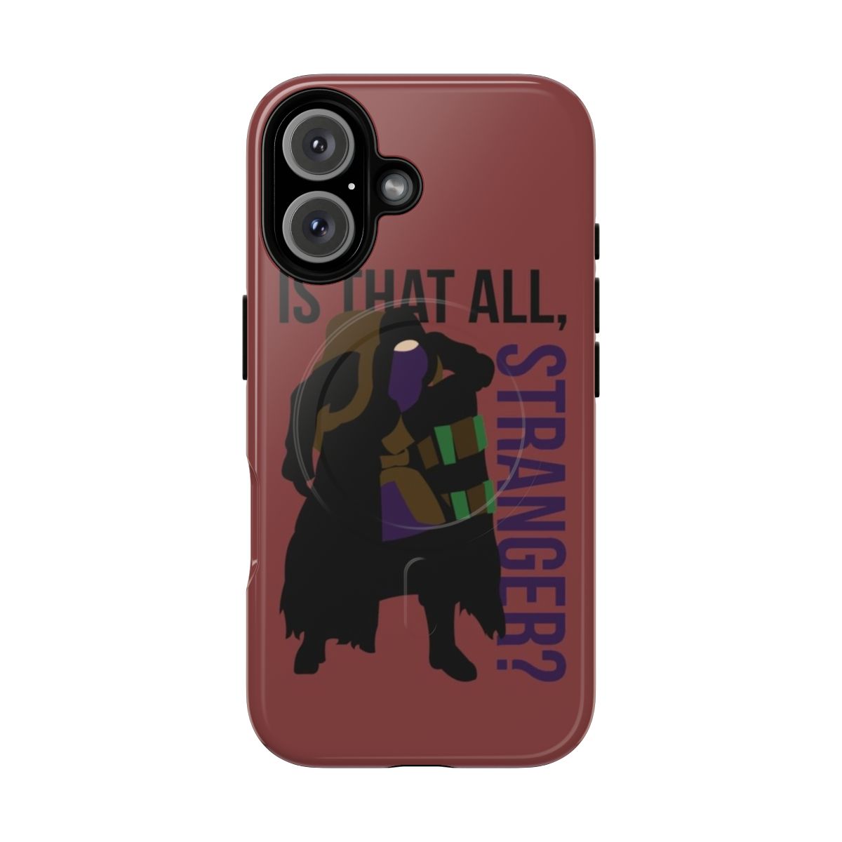 Magnetic tough phone case with Resident Evil 4 inspired design